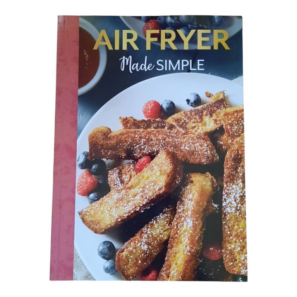 Air Fryer Made Simple Cookbook - Red Cover